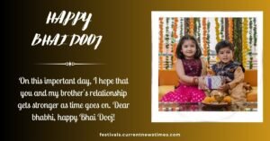 Bhai Dooj Wishes For Bhabhi