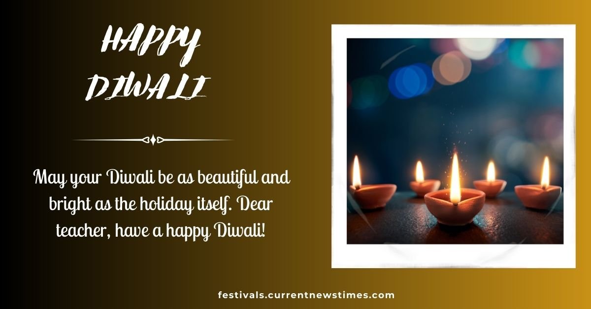 Diwali Wishes For Teachers