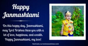 Happy Janmashtami to My Loved Boyfriend