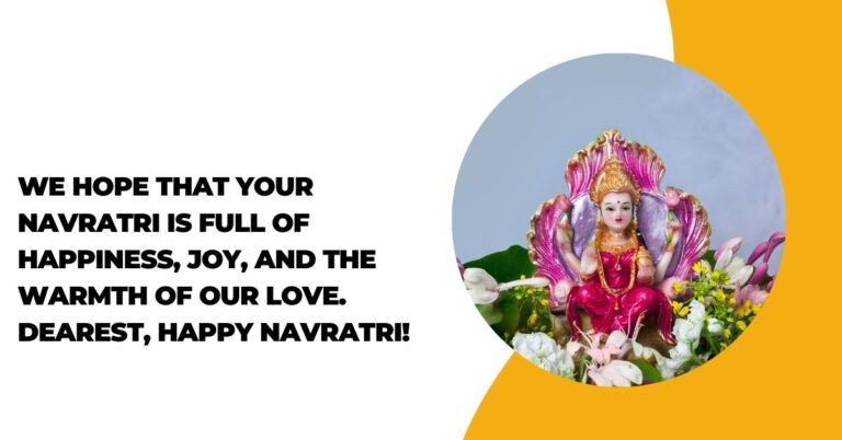 Happy Navratri Wishes For Love