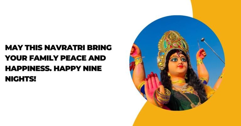 Happy Navratri Wishes In English