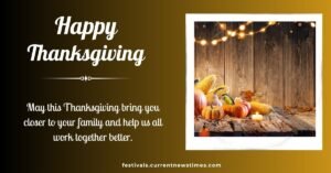 thanksgiving wishes for team