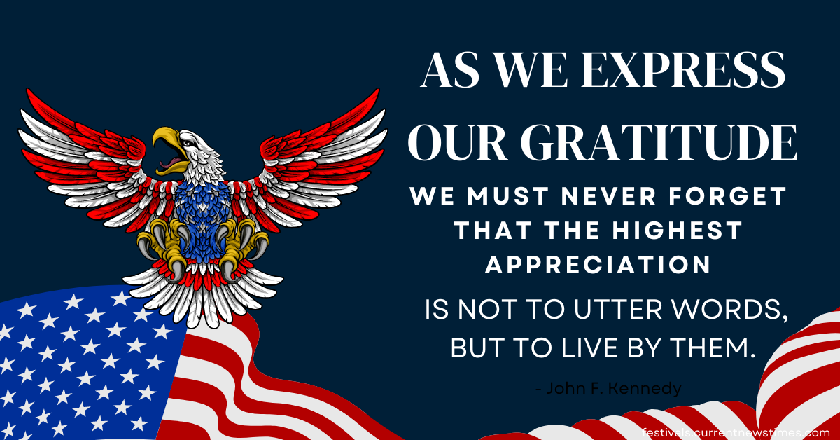 Veterans day quotes john f kennedy