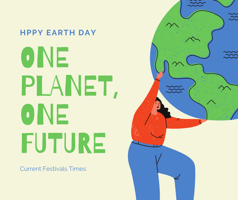 the earth day poster