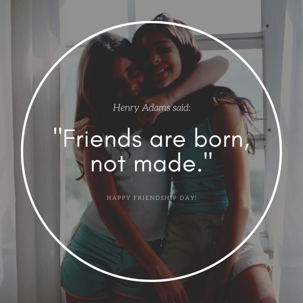 Friendship day quotes in English