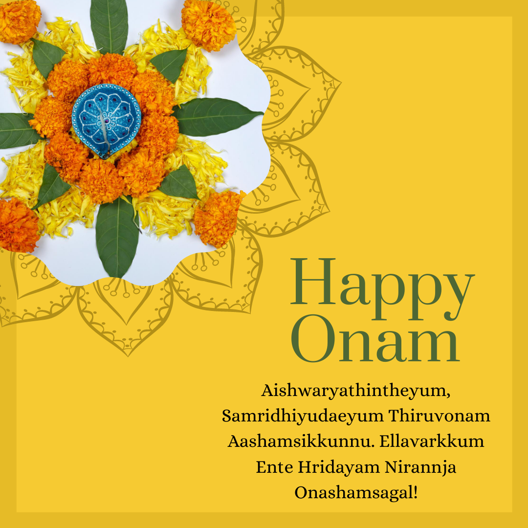 How To Wish Onam In Malayalam In English