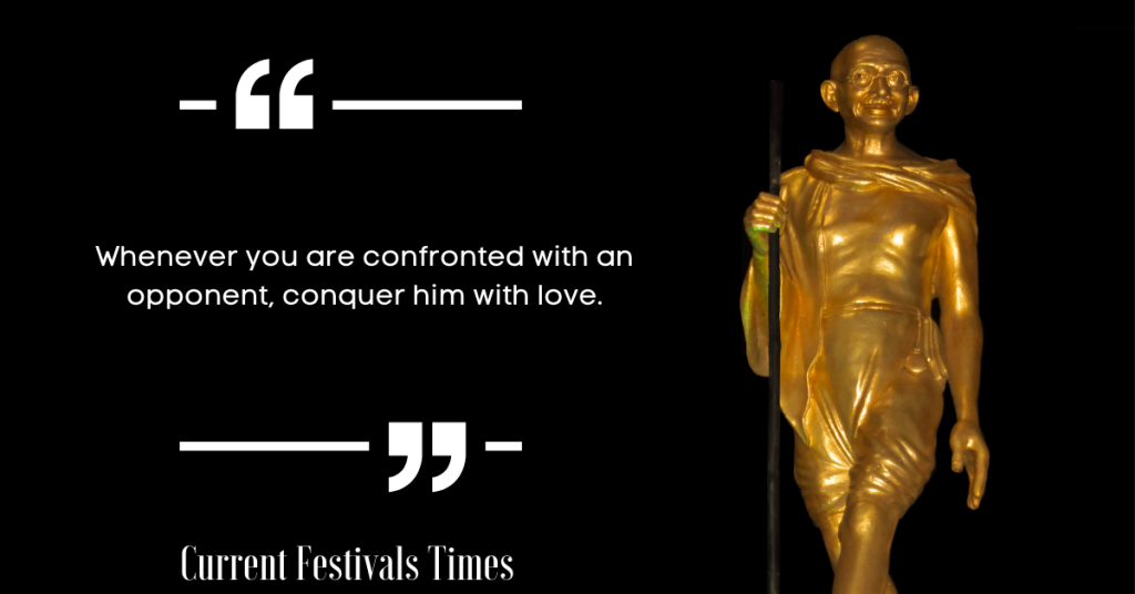 Gandhi Jayanti Quotes