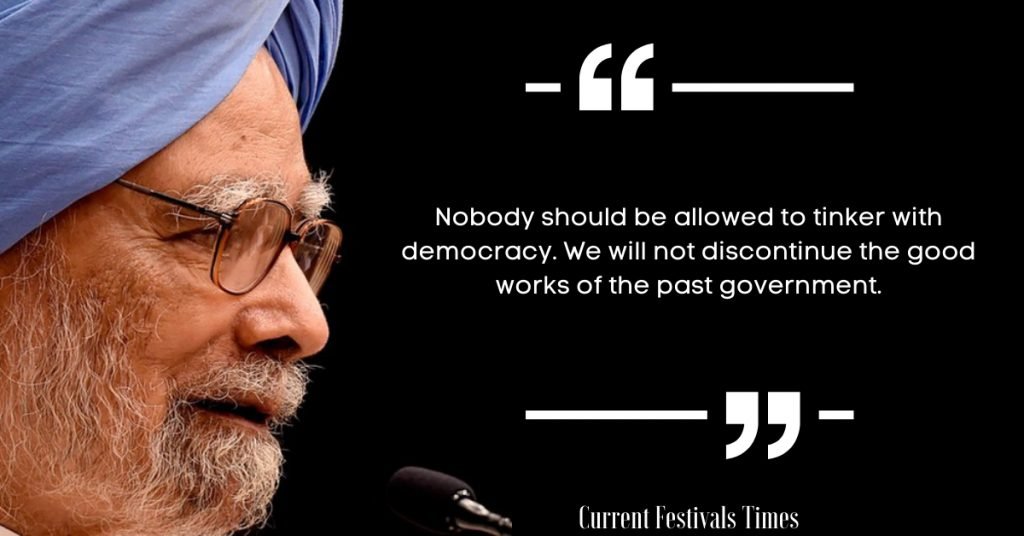Manmohan Singh Quotes