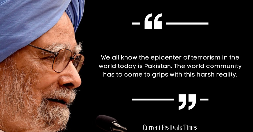 Manmohan Singh Quotes