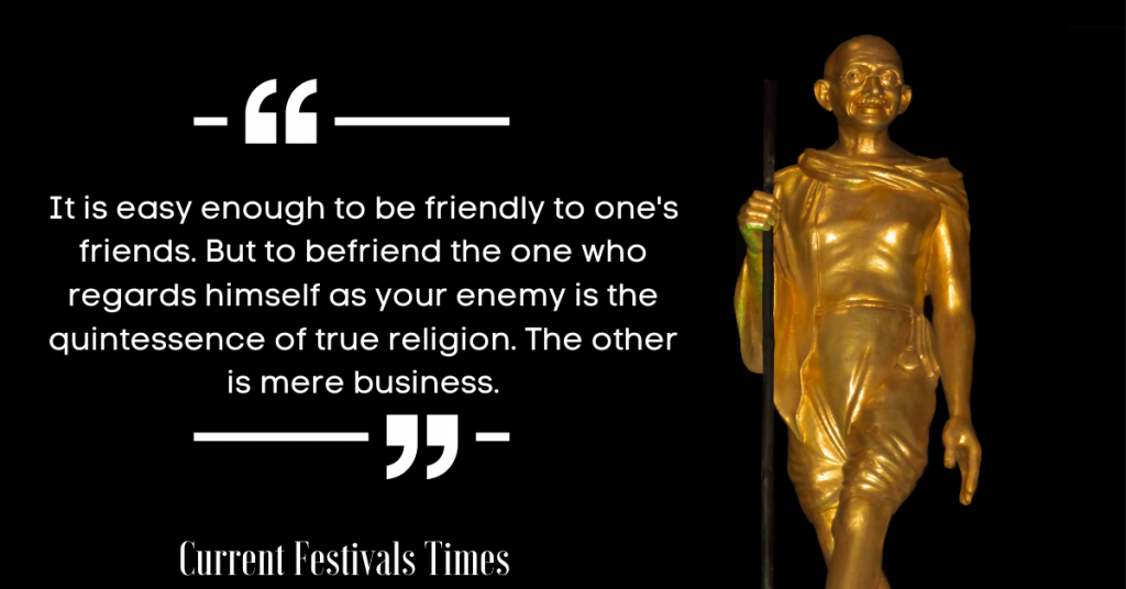 happy gandhi jayanti quotes in english