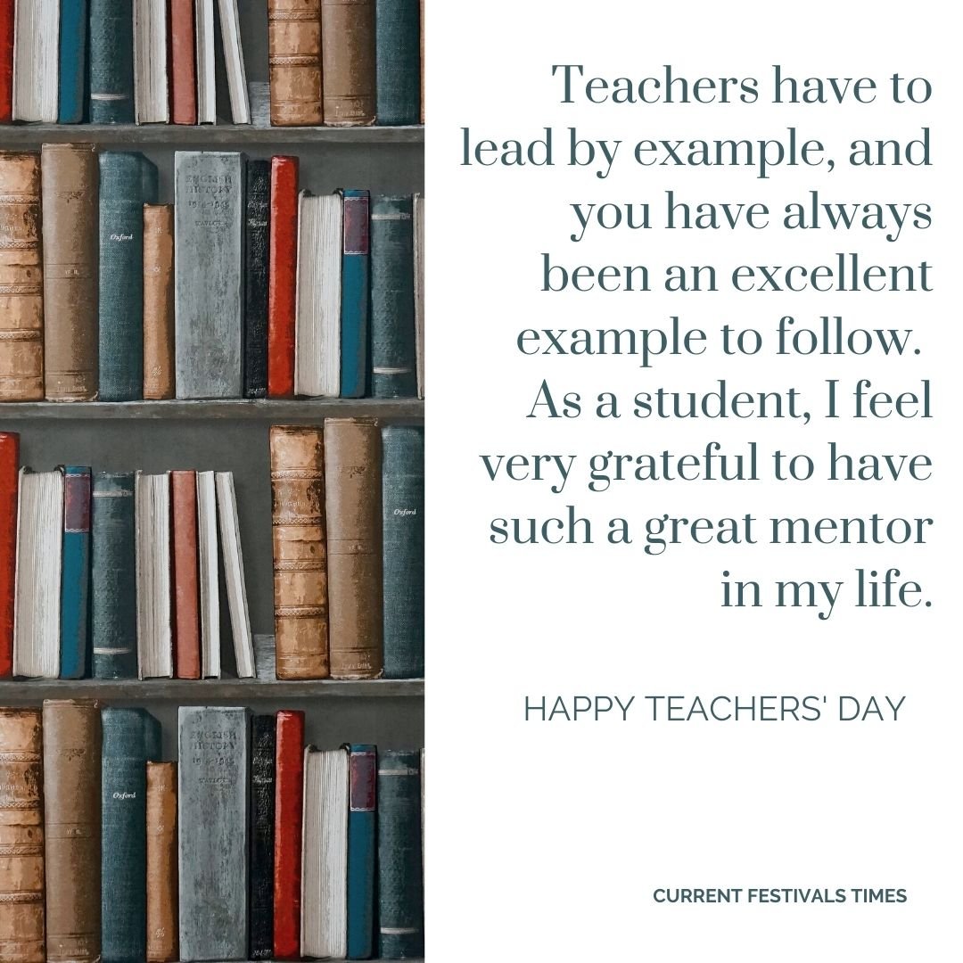 143 Catchy Teachers' Day Quotes, Wishes, Images, etc! - Page 11 of 13