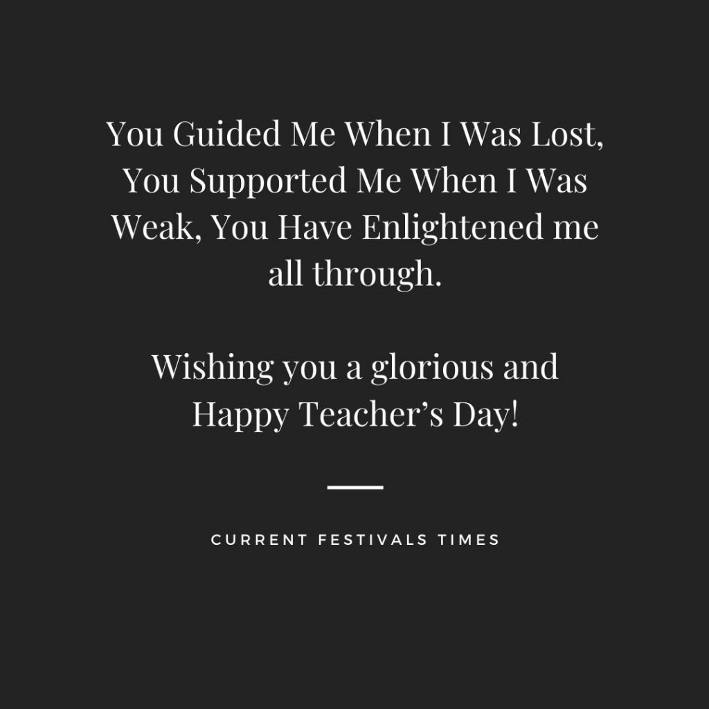 short thoughts for teachers day