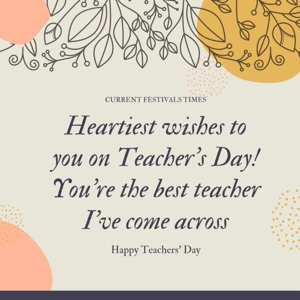 teachers day best quotes