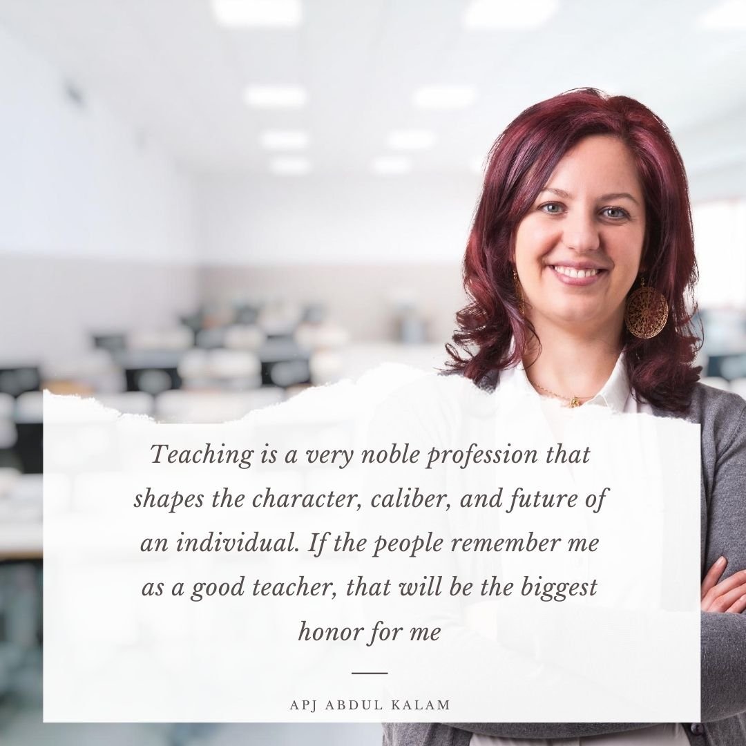 143 Catchy Teachers' Day Quotes, Wishes, Images, etc! - Page 6 of 13