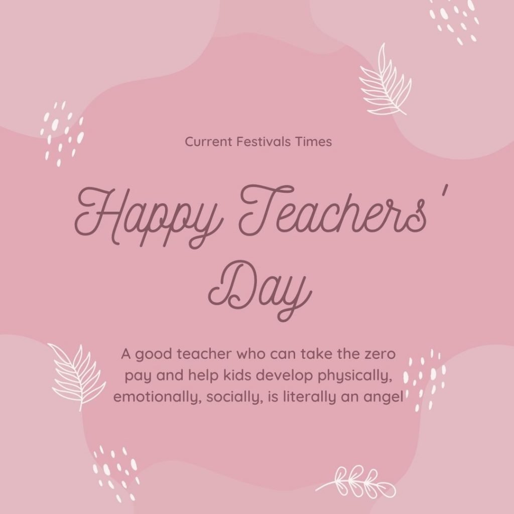 143 Catchy Teachers' Day Quotes, Wishes, Images, etc!