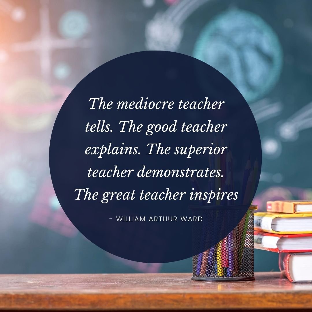 143 Catchy Teachers' Day Quotes, Wishes, Images, etc! - Page 6 of 13