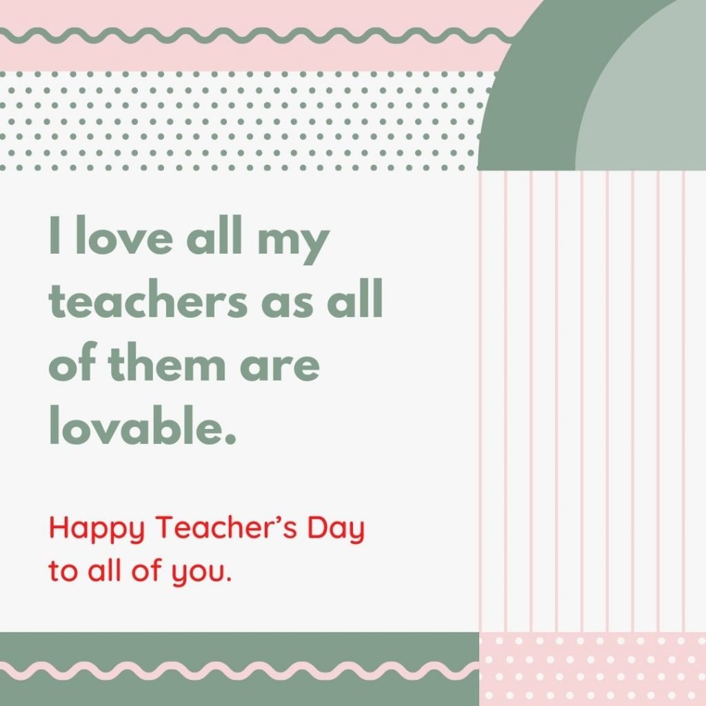 teachers day special message