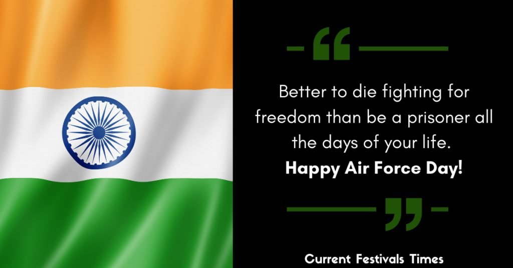 Indian Air Force Day Wishes Images