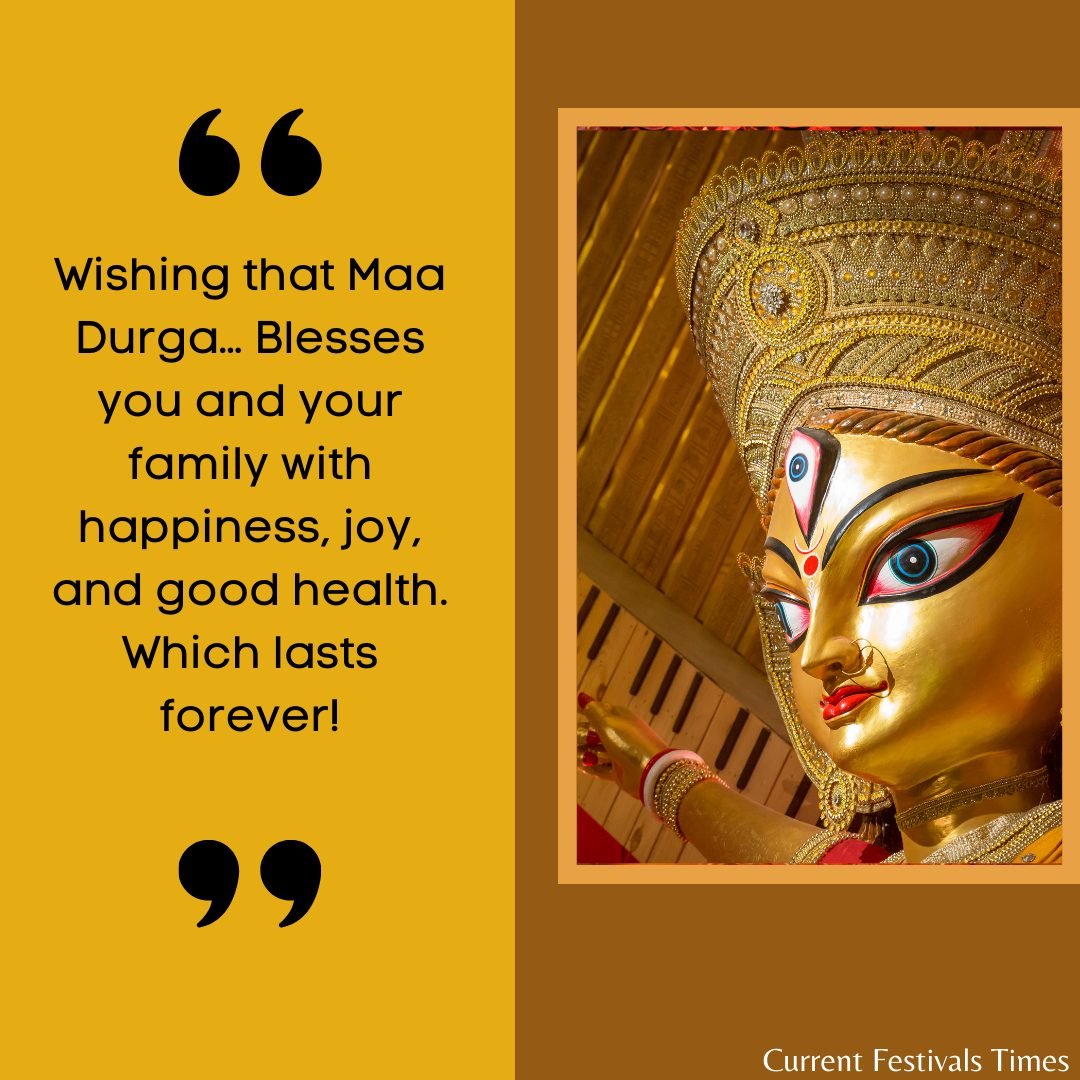 88+ Beautiful Durga Puja Wishes, Images, Quotes, Status!