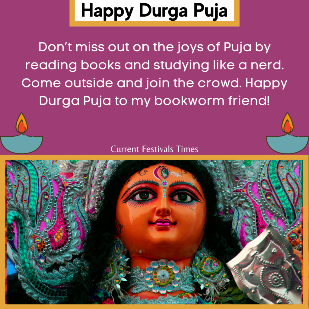 durga puja status